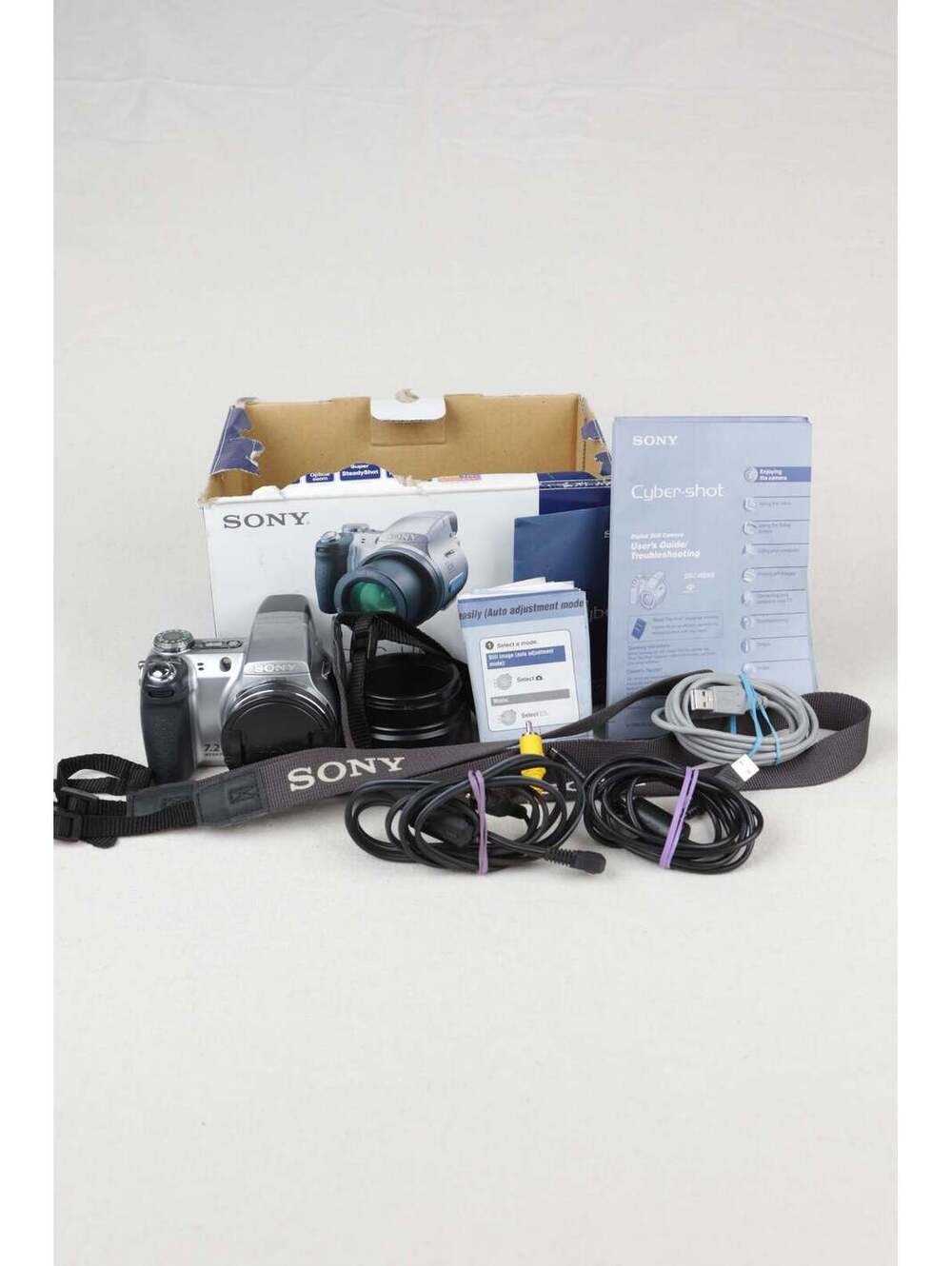06' Sony Cyber Shot DSC-H5 Digital Camera TESTED